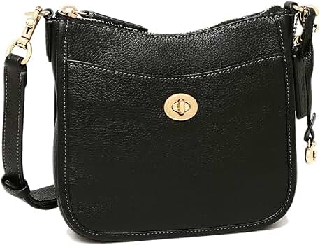COACH コーチ ターンロック ショルダー バッグ ブラック B9C-5180